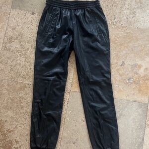 BCBG Max Azria vegan leather pants
